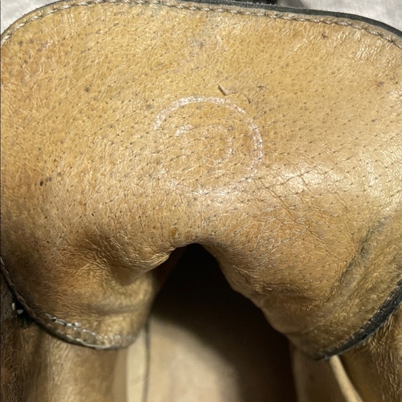 Vintage John Fluevog The Seventh Heaven Black Leather Lace-Up Boots Size 10 - Picture 9 of 9